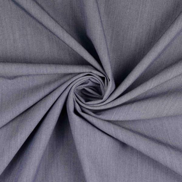 Stretch Twill, uni, jeansblau